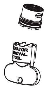 Peerless Parkwood RP100116 Aerator & wrench
