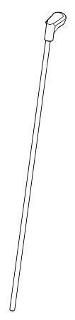 Delta Sandover RP100127 Lift Rod