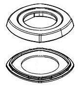 Delta Sandover RP100134RB Flange & Gasket