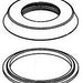 Delta Woodhurst RP100143BL Flange & Gasket Set