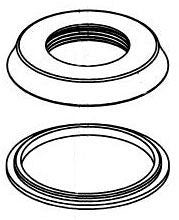 Delta Woodhurst RP100143RB Flange & Gasket Set