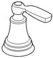 Delta Woodhurst RP100151RB Handle Assembly - Roman Tub