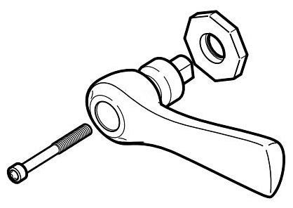 Brizo Rook RP100340PC Pressure Balance Valve Lever Handle