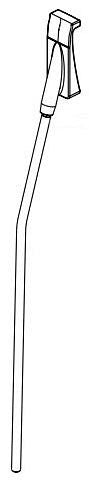 Delta Vesna RP100347SP Lift Rod & Finial