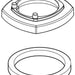 Delta Stryke RP100359BL Escutcheon - 1H Single Hole Bath Faucet