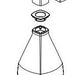 Delta Stryke RP100365RB Handle - 2O Right ASM Bath Faucet