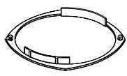 Delta Stryke RP100368GR Handle Base Glide Rings - 2H Bath