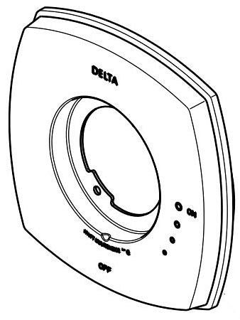 Delta Stryke RP100372BL Shower Escutcheon - 17S Shower