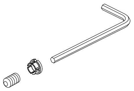 Delta Stryke RP100375BL Screw & Button - FM Tub Filler/ 14S