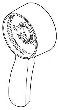 Delta RP100377RB Handle - Volume 17S Shower/ 27S Div