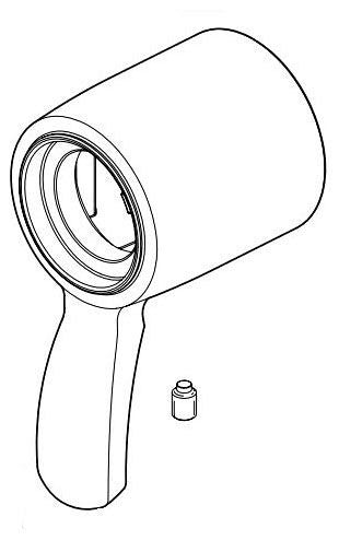 Delta Stryke RP100379BL Handle - Volume 17T Shower / 27T Div