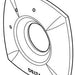 Delta Stryke RP100381BL Escutcheon - Diverter Trim 3-Setting