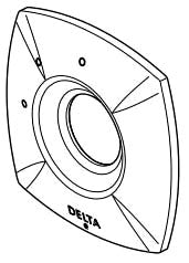 Delta Stryke:RP100381SS Escutcheon - Diverter Trim 3-Setting