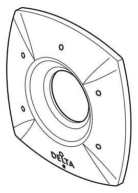 Delta Stryke RP100382BL Escutcheon - Diverter Trim 6-Setting