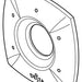 Delta Stryke:RP100382CZ Escutcheon - Diverter Trim 6-Setting