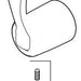 Delta Stryke RP100383BL Handle - 3/6-Setting Div