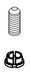 Delta Stryke RP100384BL Screw & Button - 3/ 6-Setting Div