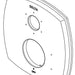 Delta RP100388RB Escutcheon - Div Trim 6-Settng 24S