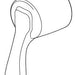 Delta Stryke RP100389BL Handle - Volume 24S Div