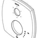 Delta RP100390RB Escutcheon - Div Trim 3-Setting 27S/ 27T