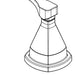 Delta Stryke:RP100392CZ Handle - 1L Left ASM Roman Tub