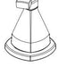 Delta Stryke RP100394BL Handle - 2O Left ASM Roman Tub