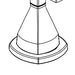 Delta Stryke:RP100395SS Handle - 1O Right ASM Roman Tub