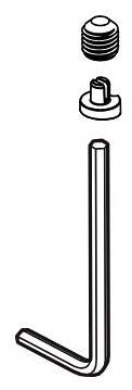 Delta Stryke RP100415BL Screw & Screw Cover - WM Bath Faucet