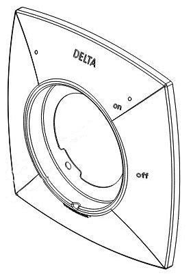Delta Vesna RP100417BL Escutcheon - T/S