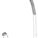 Delta Universal Showering Components RP100418CZ Hose Assembly