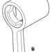 Brizo Levoir RP100425BNX Thermostatic Volume Handle Assembly