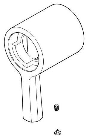 Brizo Levoir RP100425GL Thermostatic Volume Handle Assembly