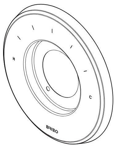 Brizo Levoir RP100434PN Sensori Valve Trim Escutcheon
