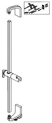 Brizo Levoir RP100435NK Slide Bar Assembly