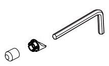 Brizo Levoir RP100443NK Screw, Cover and Wrench
