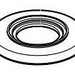 Brizo Levoir RP100445PC Handle Escutcheon
