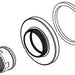 Delta Trinsic RP100461PN Handle Flange & Nut - WM Tub Filler