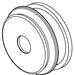 Delta Cassidy RP100466SS Spout Flange & Gasket - WM Tub Filler