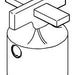 Brizo Levoir RP100481BNX Cross Diverter Handle