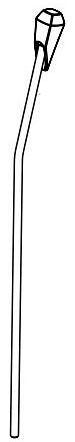 Delta Portwood RP100503RB Lift Rod Assembly