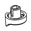 Delta Stryke RP100515 Button - 1H Single Hole Bath Faucet