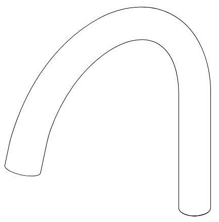Brizo Rook RP100564PC Spout Assembly
