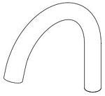 Brizo Rook RP100569SL Spout Assembly