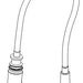 Brizo Rook RP100571PG Hose & Sprayer Assembly - Black