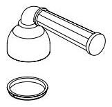 Brizo Rook RP100574BL Lever Handle & Friction Ring