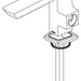 Brizo Vettis RP100586BL Lavatory Spout Escutcheon