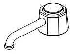 Brizo Rook RP100591SL Dispenser Body Assembly