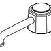 Brizo Rook RP100591SL Dispenser Body Assembly