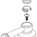 Brizo Atavis RP100598PC Handle Cap Screw & Bushing