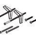 Brizo Atavis RP100602PC Mounting Hardware